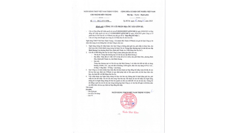 Giấy đảm bảo của ngân hàng