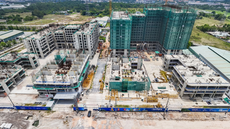 Cập Nhật Tiến Độ Xây Dựng La Pura Bình Dương T4/2025